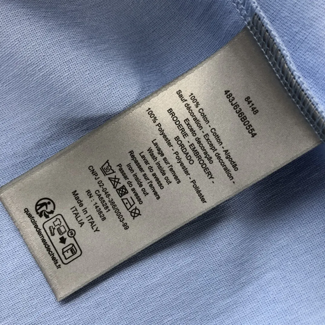 Christian Dior Couture ブルーTシャツ - 画像 (9)