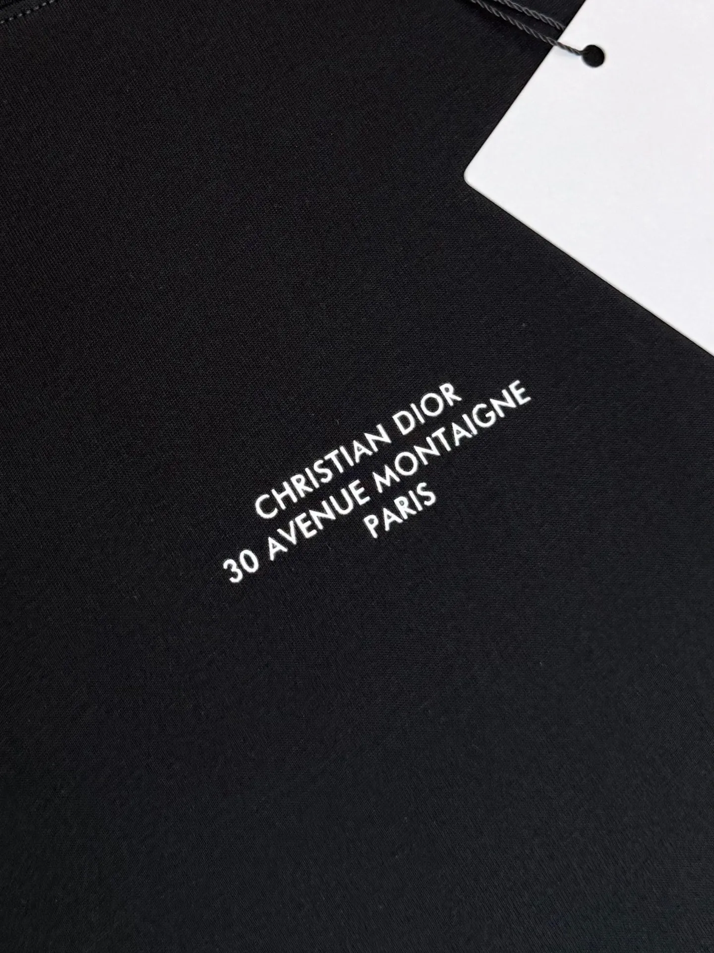 Dior 2025SS Dr Montaigne Tシャツ ブラック - 画像 (8)