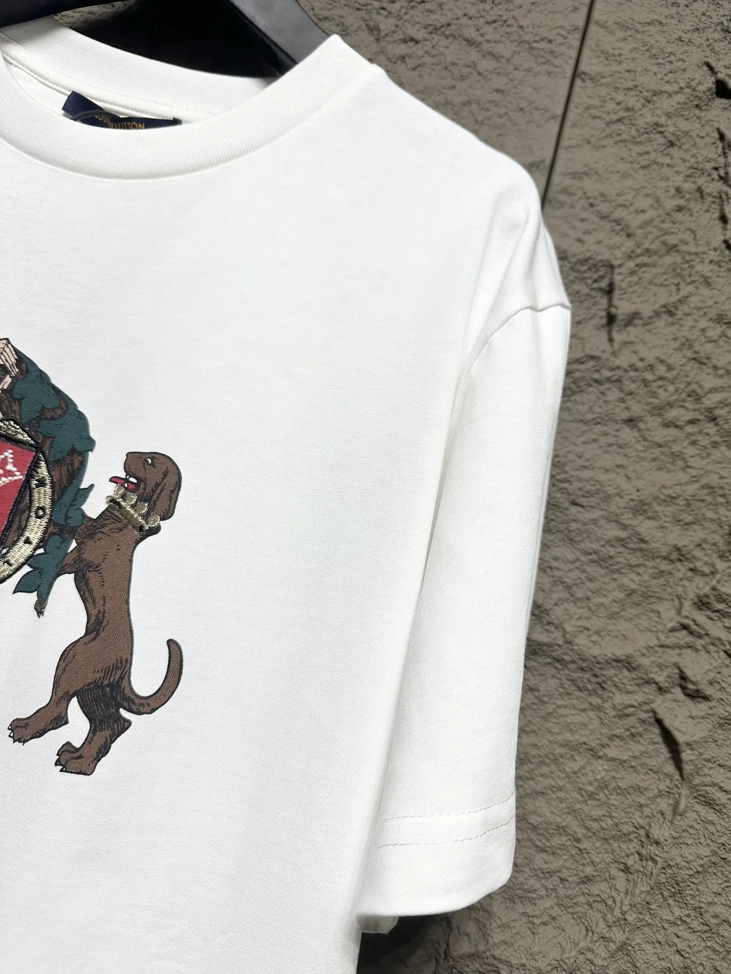 Louis Vuitton ルイヴィトン 白 刺繍パールTシャツ - 画像 (8)