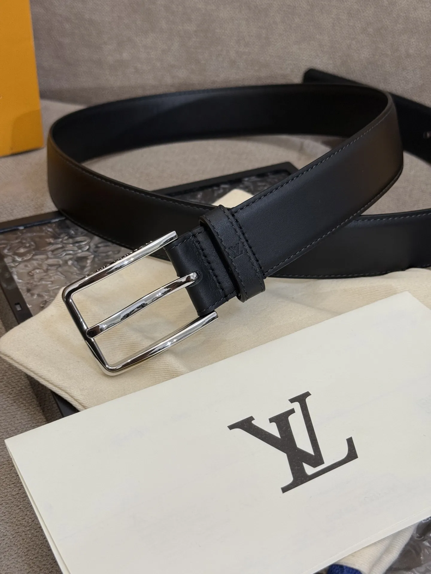 Louis Vuitton 2025黒Monogramベルト - 画像 (3)