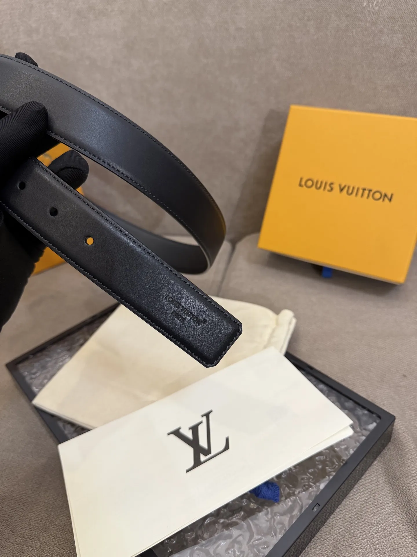 Louis Vuitton 2025黒Monogramベルト - 画像 (6)