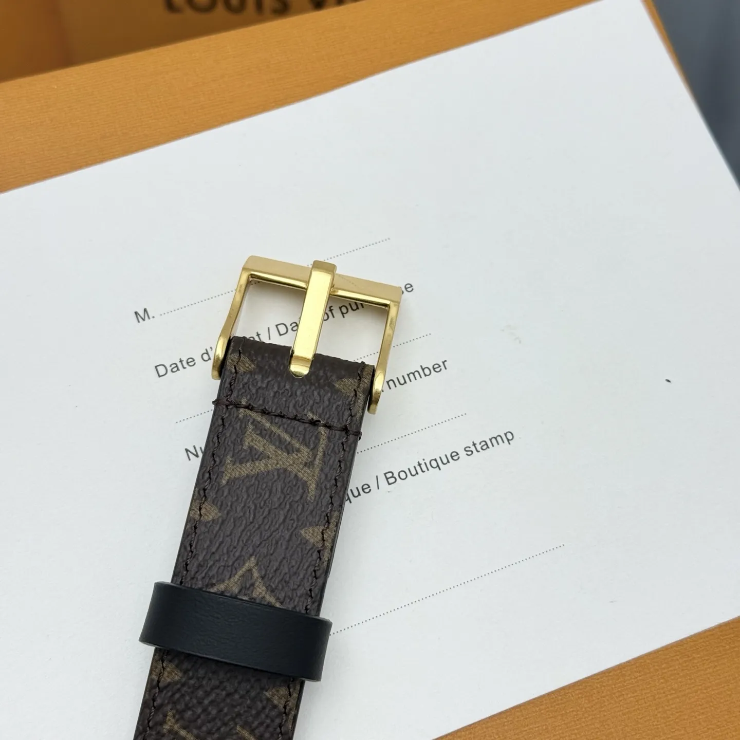 LOUIS VUITTON 黒色 LV Western ベルト - 画像 (10)