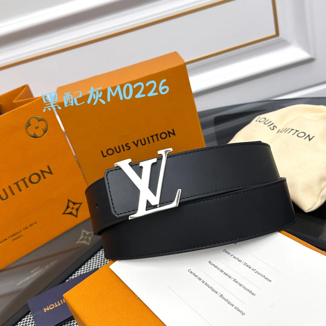 Louis Vuitton 新作黒レザーベルト