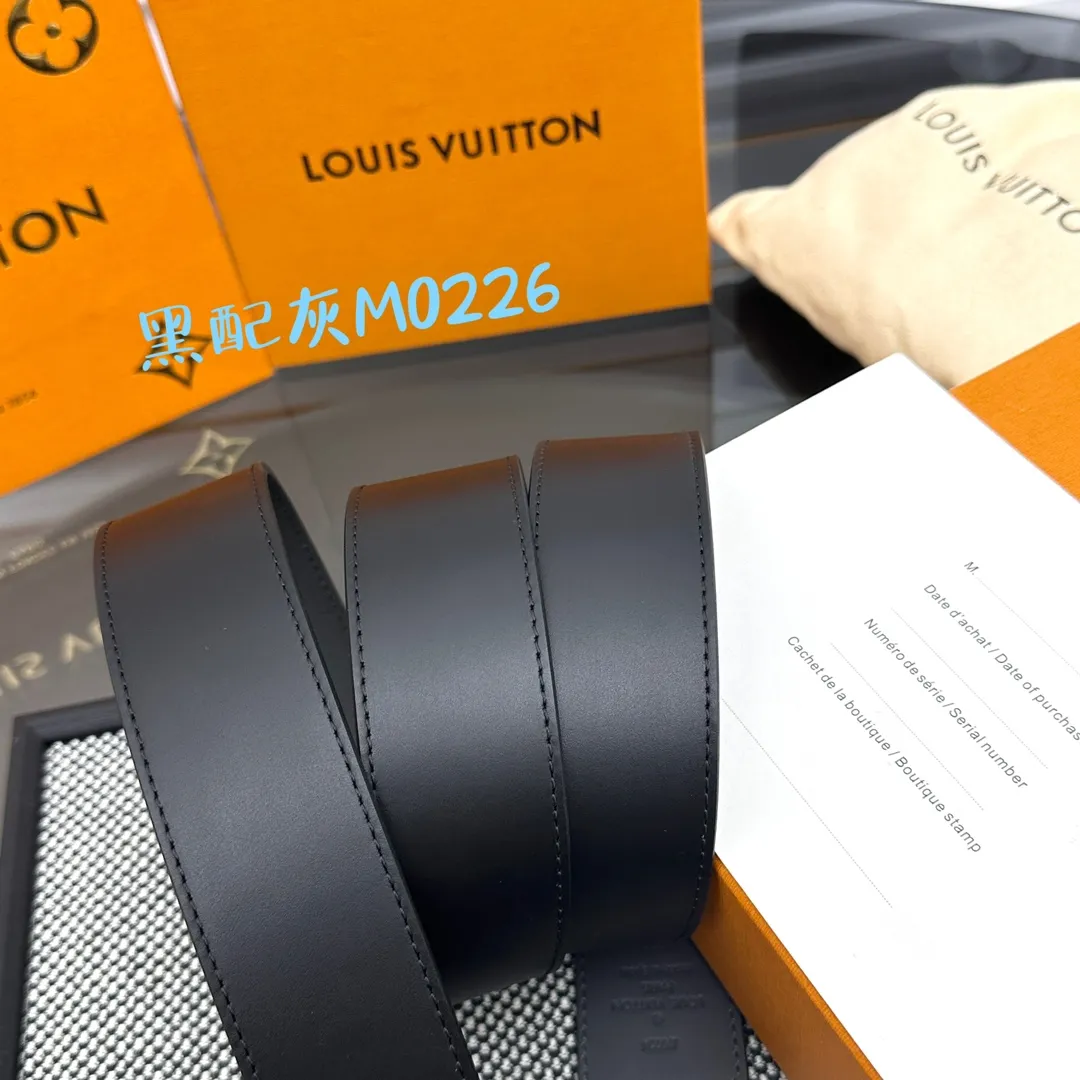 Louis Vuitton 新作黒レザーベルト - 画像 (4)