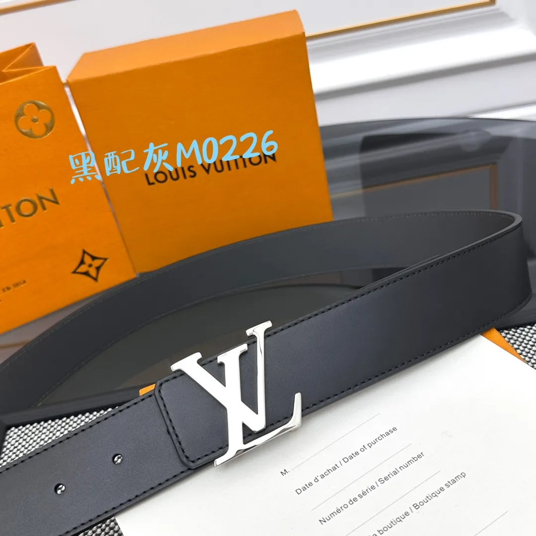 Louis Vuitton 新作黒レザーベルト - 画像 (5)