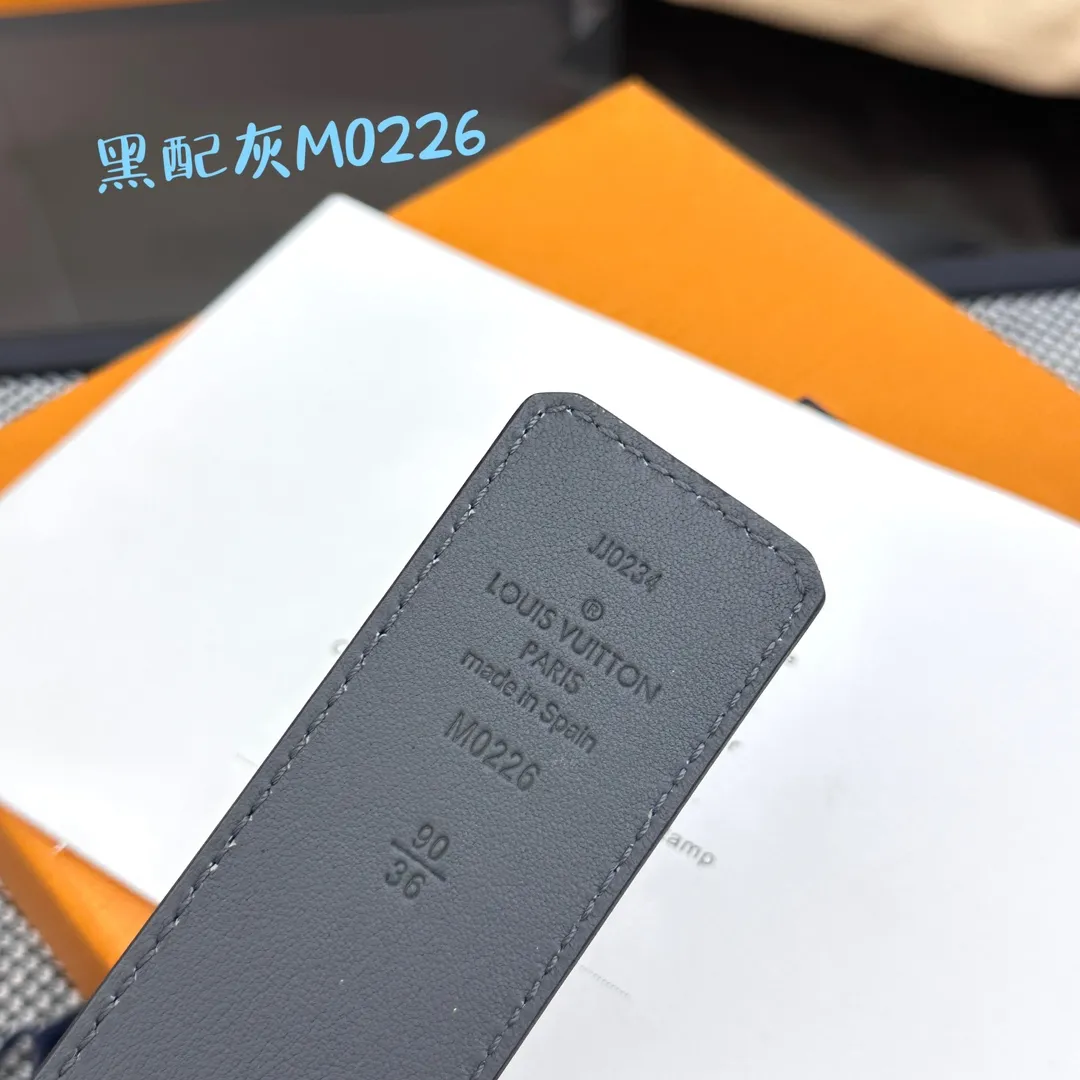 LOUIS VUITTON 新作黒レザーベルト - 画像 (10)