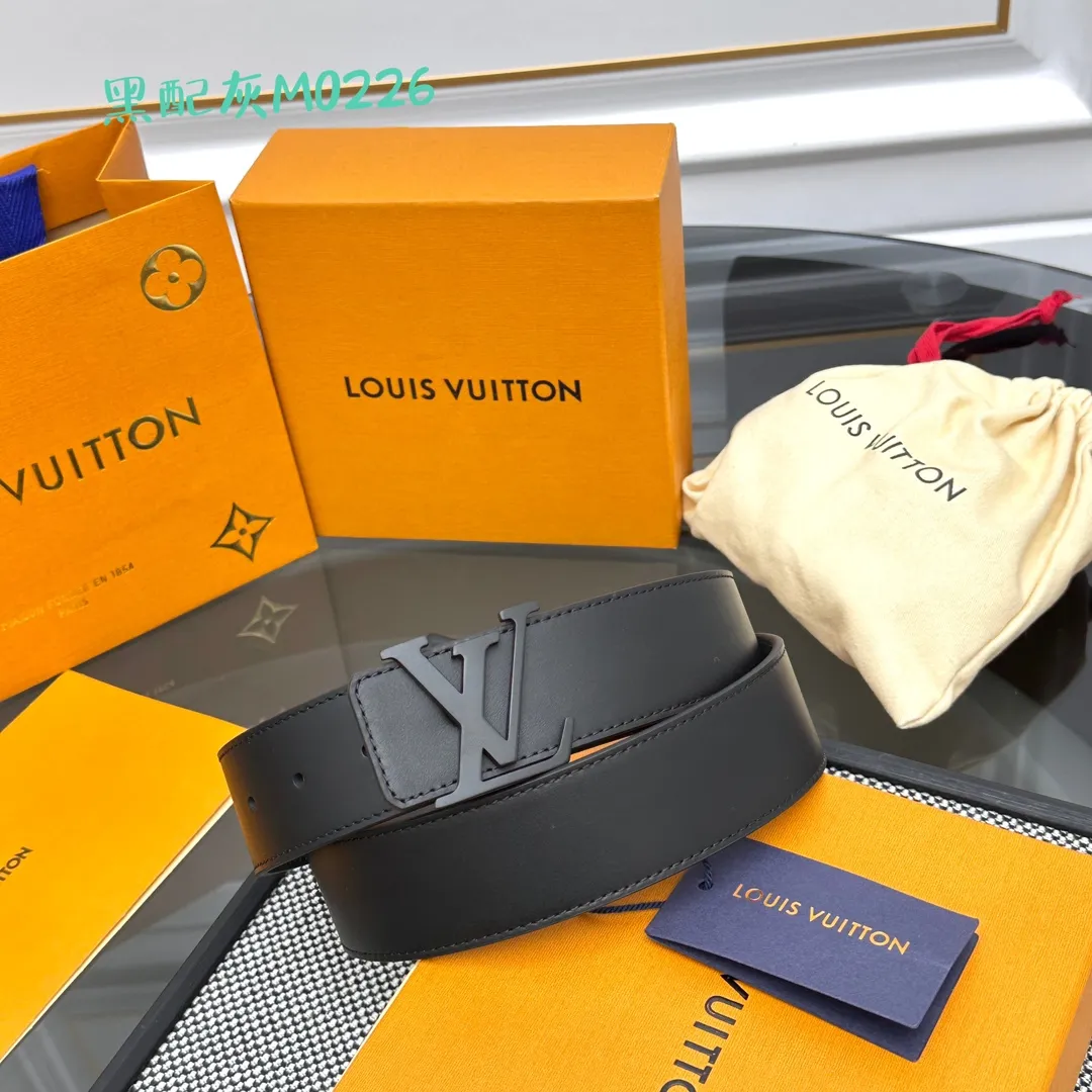 Louis Vuitton 新作黒Optic 40mmベルト