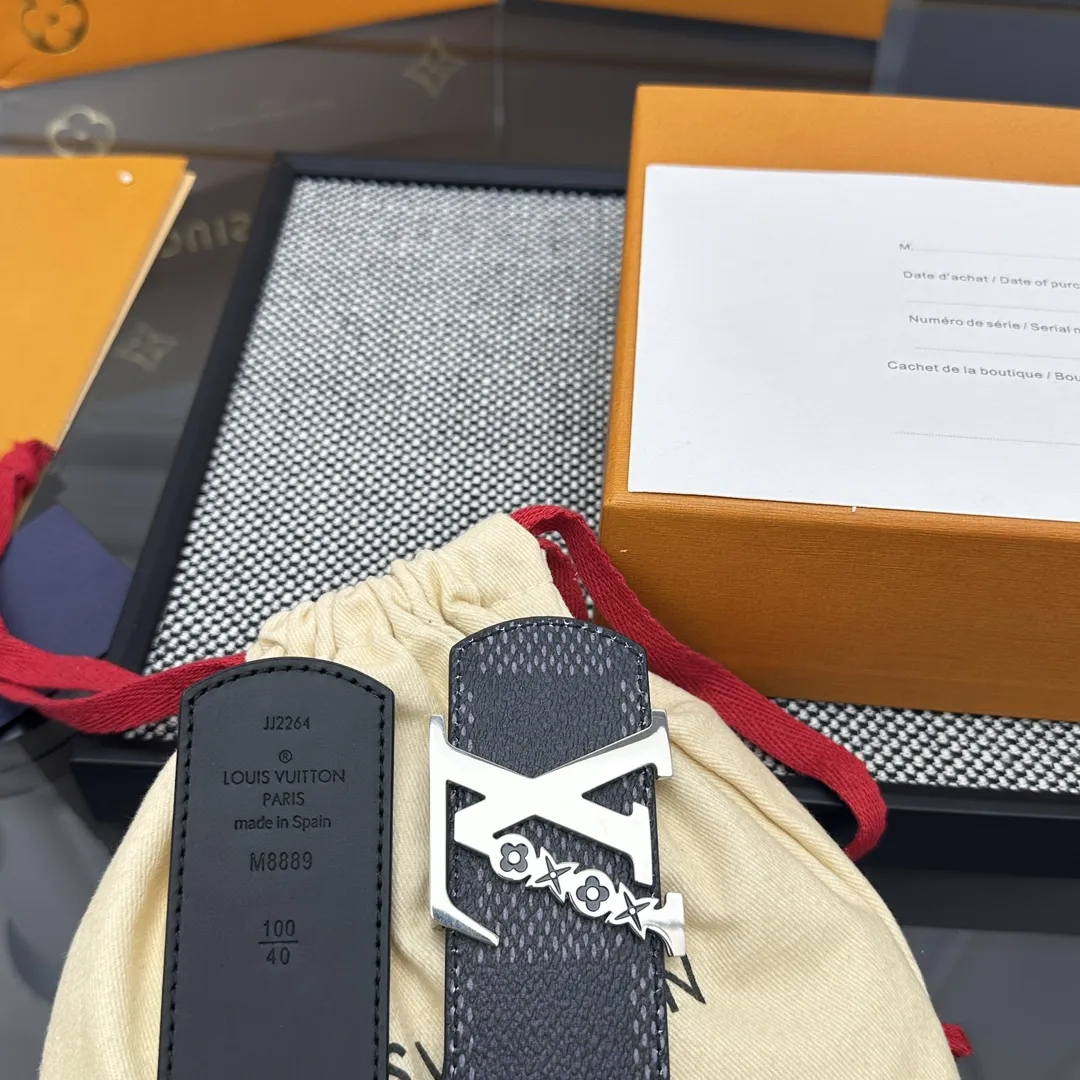 ルイヴィトン新作ダークブルーベルト - 画像 (6)