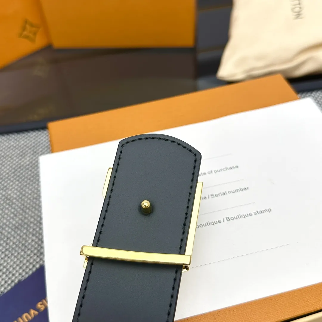 Louis Vuitton 新作 ダークブルー ダブルフェイスベルト - 画像 (9)