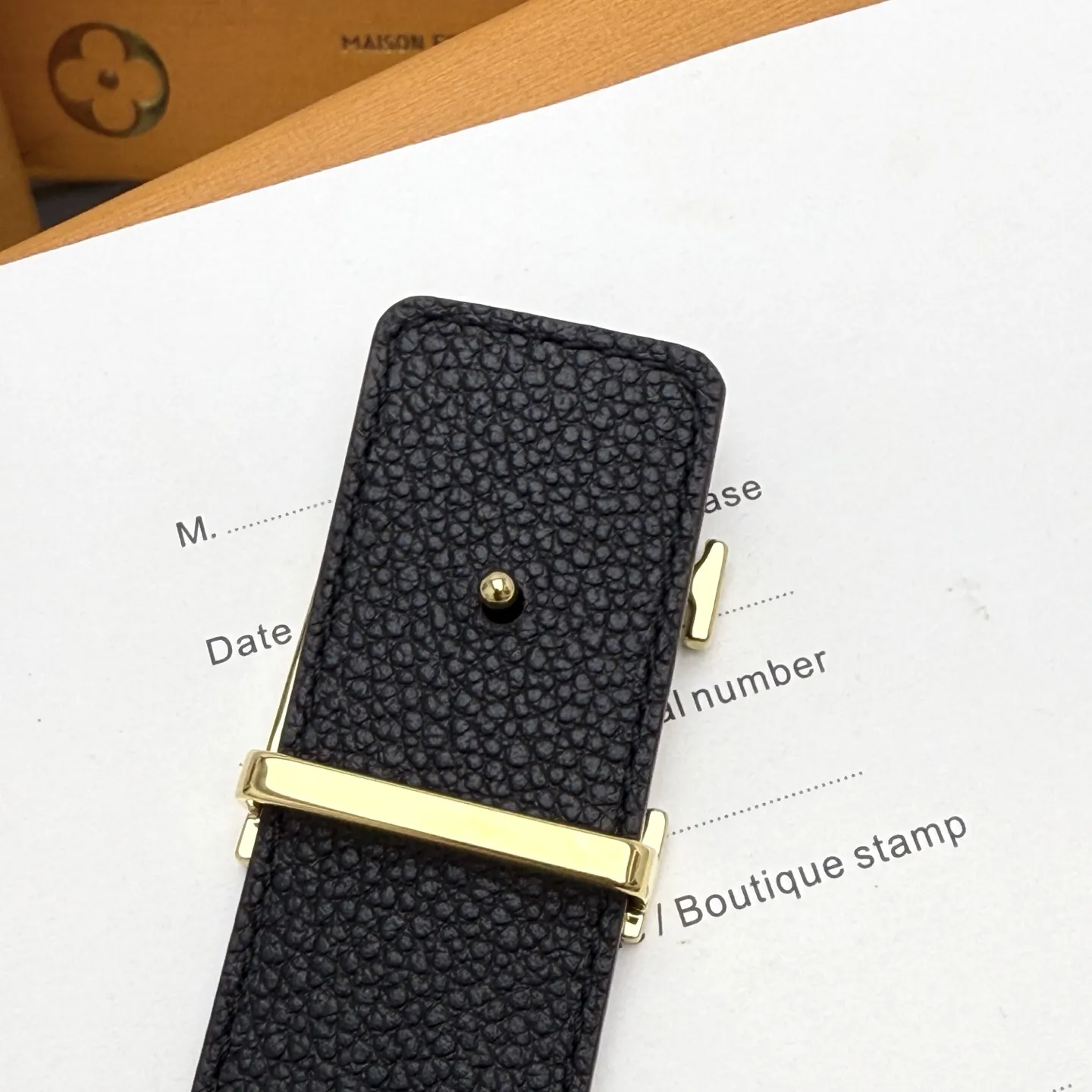 LOUIS VUITTON 新作ブラウンダブルベルト - 画像 (9)