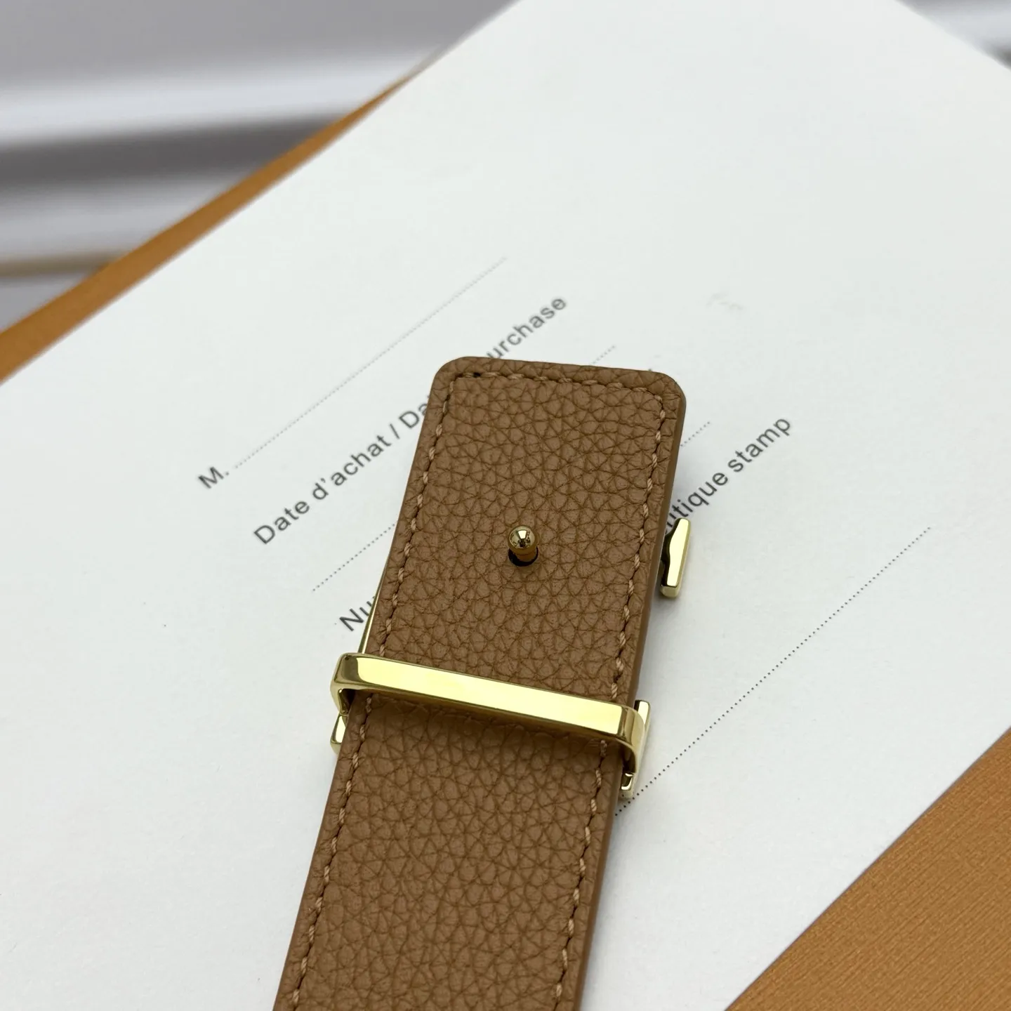 LOUIS VUITTON 新作ブラウンダブルベルト - 画像 (8)