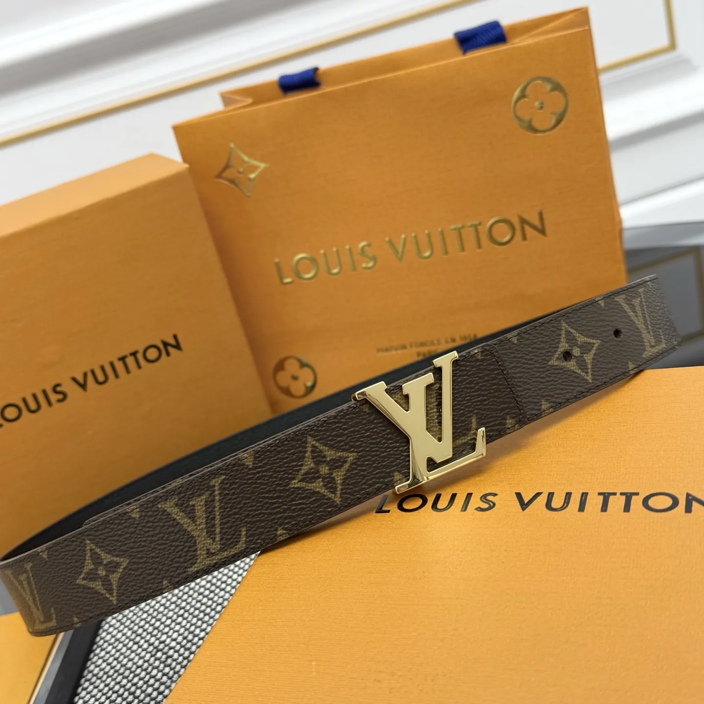 LOUIS VUITTON 新作ブラウンベルト - 画像 (4)