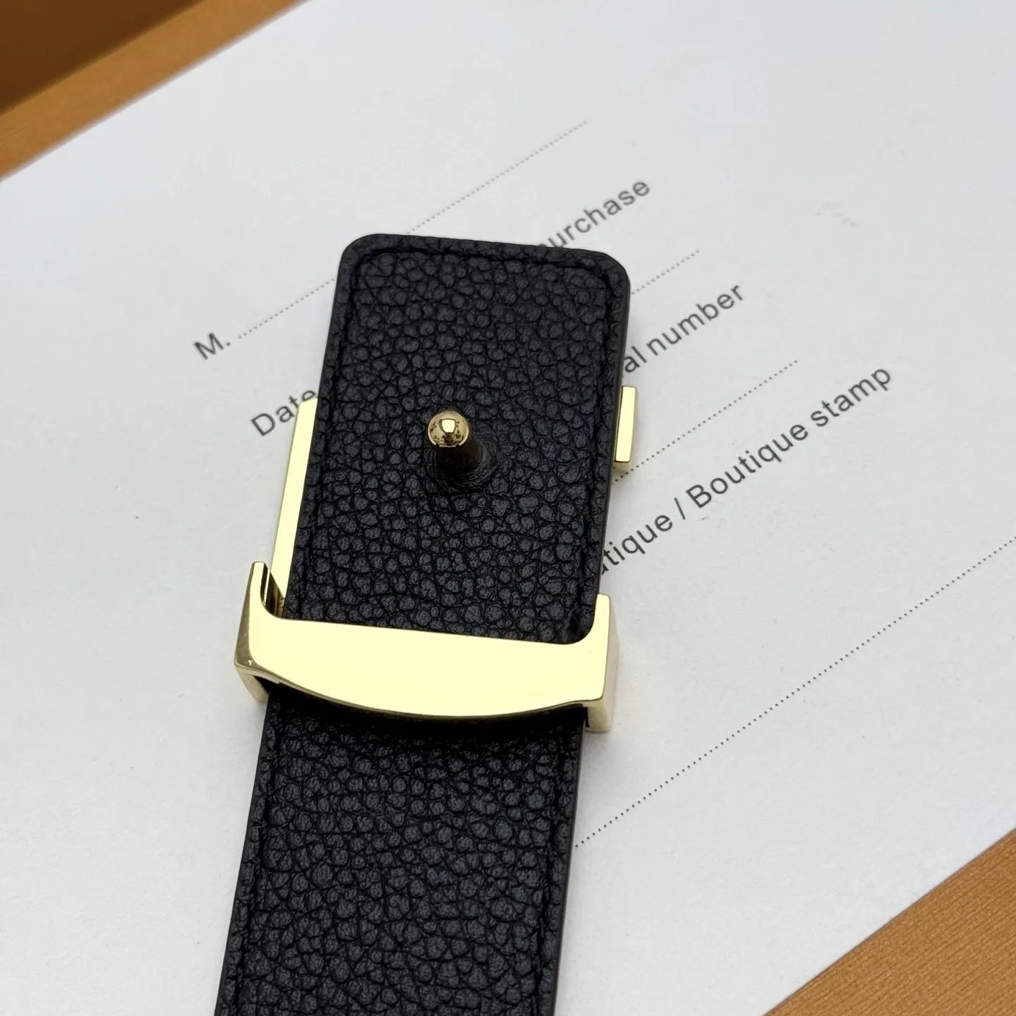 LOUIS VUITTON 新作ブラウンベルト - 画像 (8)