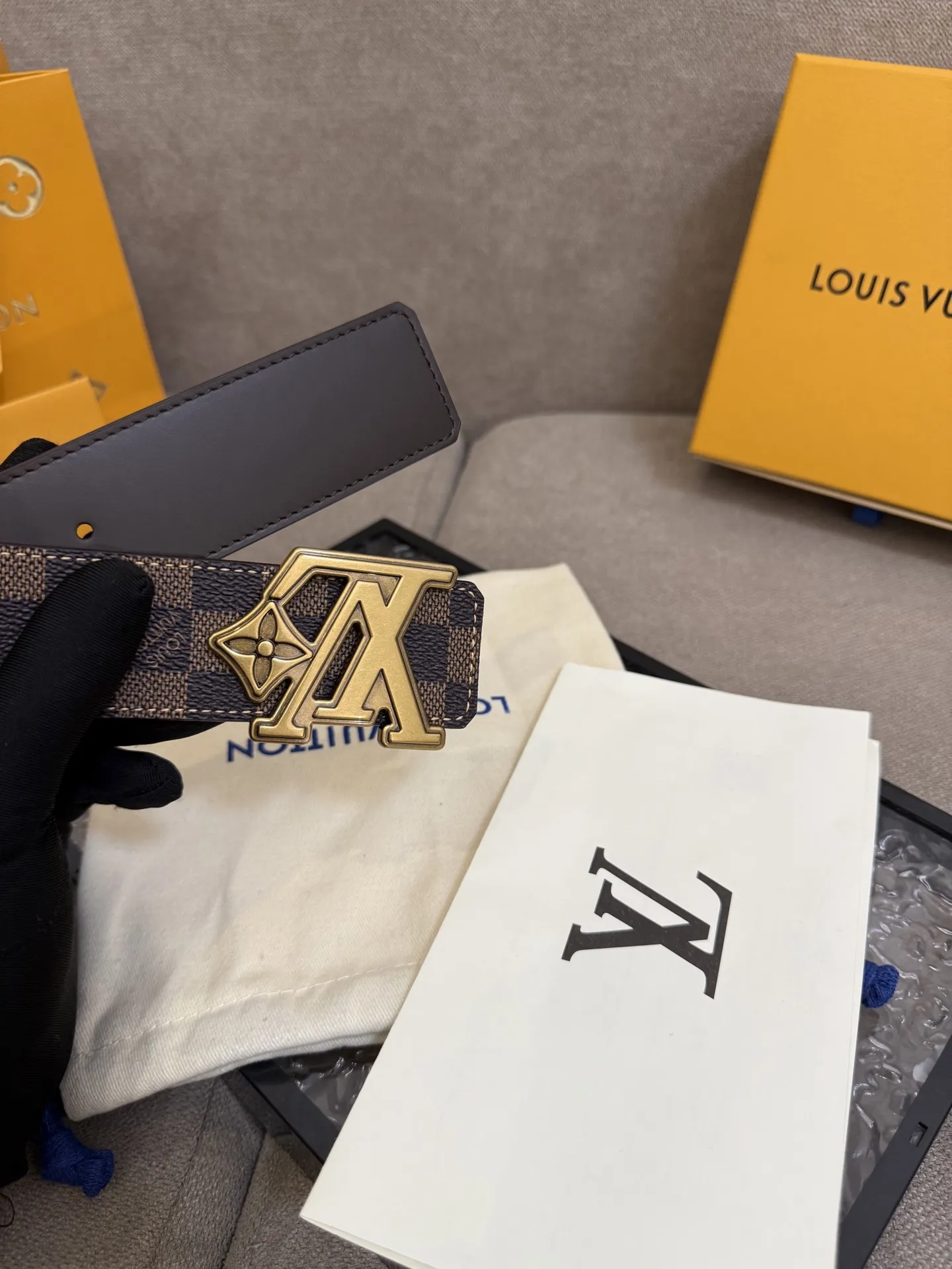 LOUIS VUITTON新作ベルトチェック柄 - 画像 (5)