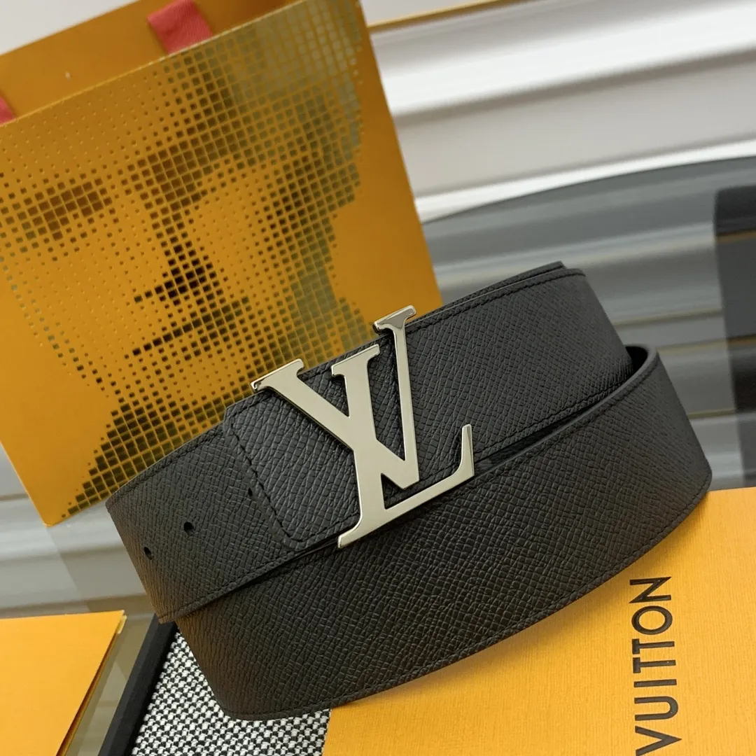 LOUIS VUITTON 新作黒ダブルフェイスベルト - 画像 (4)