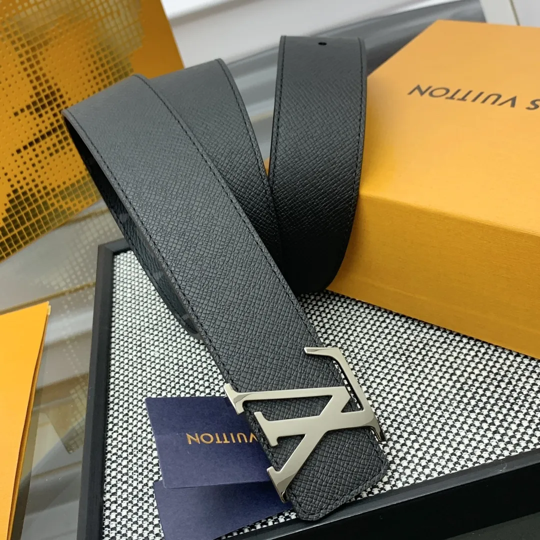 LOUIS VUITTON 新作黒ダブルフェイスベルト - 画像 (5)