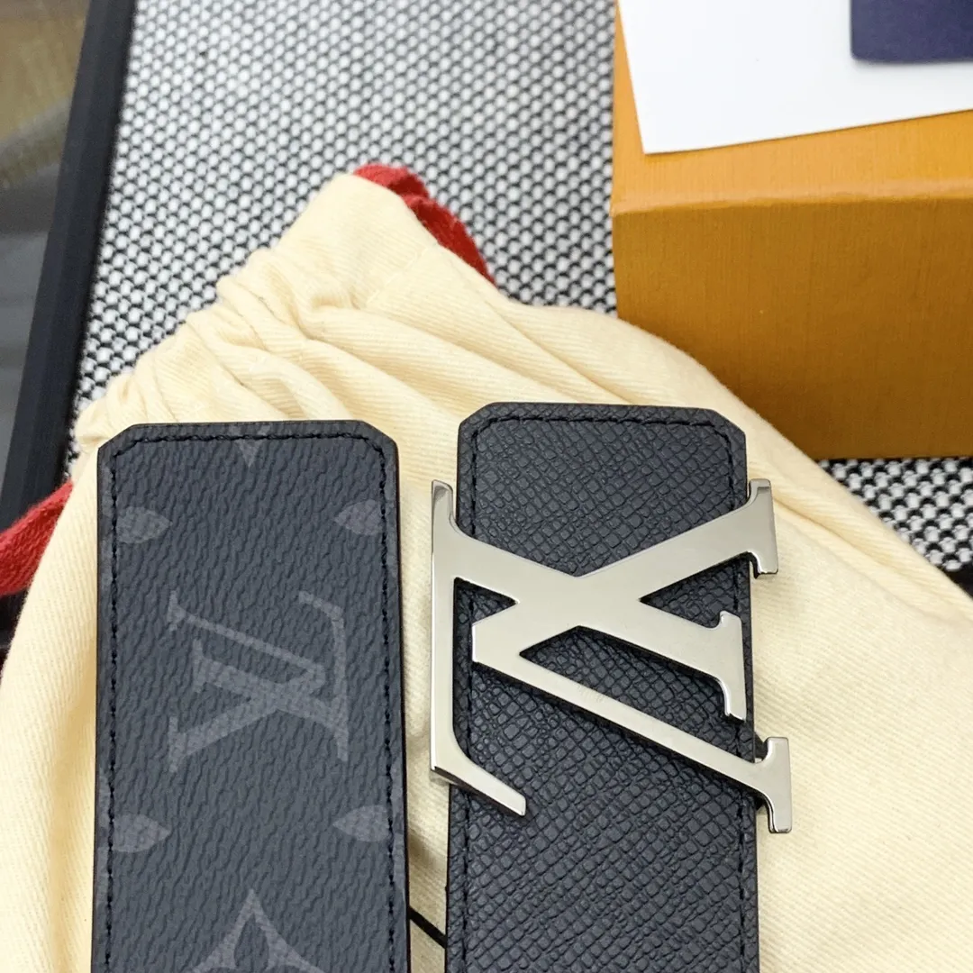 LOUIS VUITTON 新作黒ダブルフェイスベルト - 画像 (7)