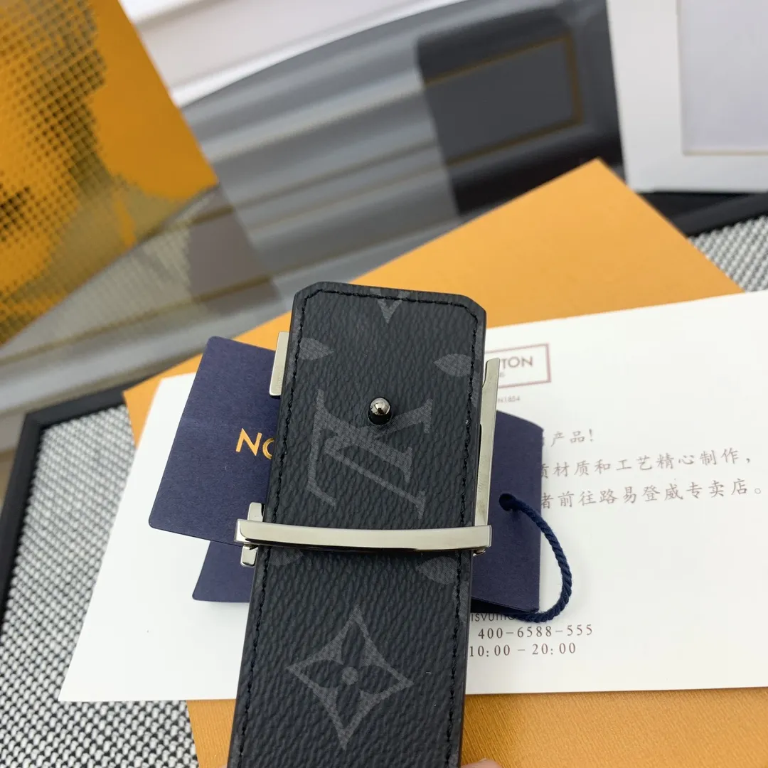 LOUIS VUITTON 新作黒ダブルフェイスベルト - 画像 (9)