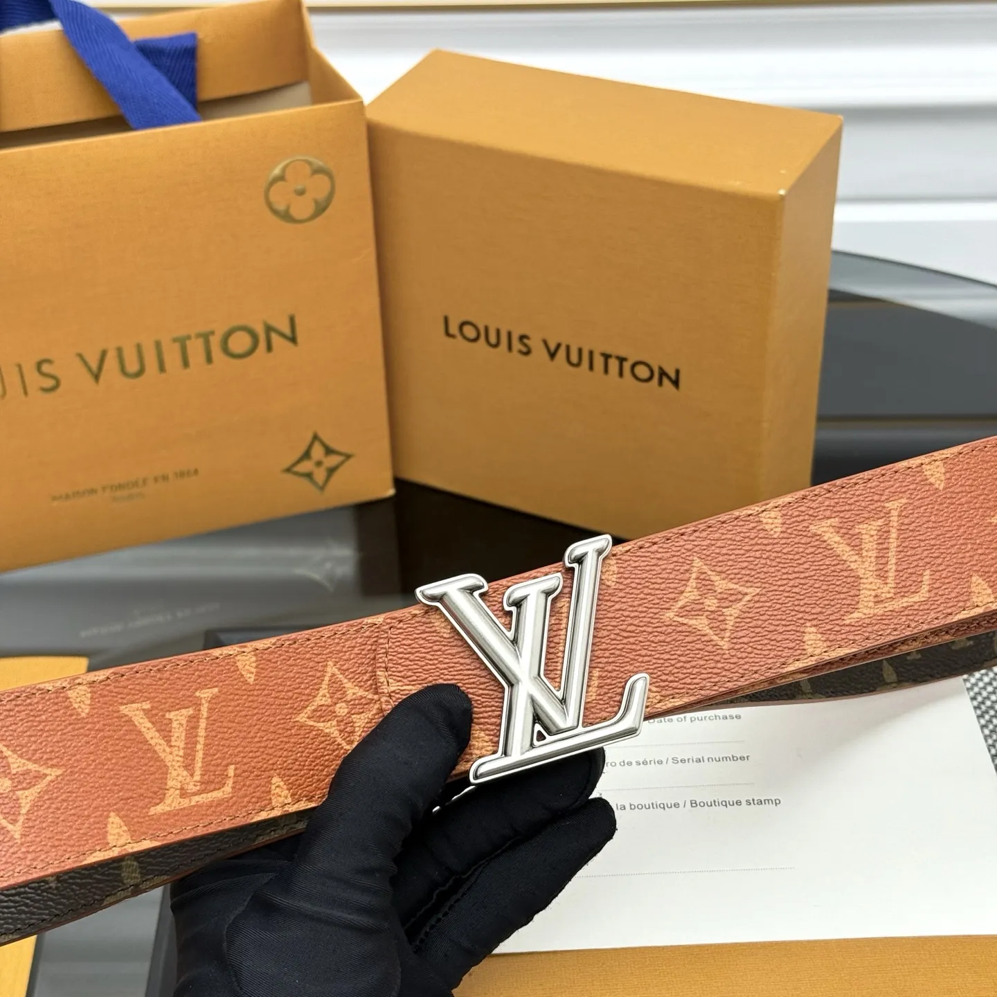 LOUIS VUITTON 新作ダブルフェイスベルト - 画像 (5)