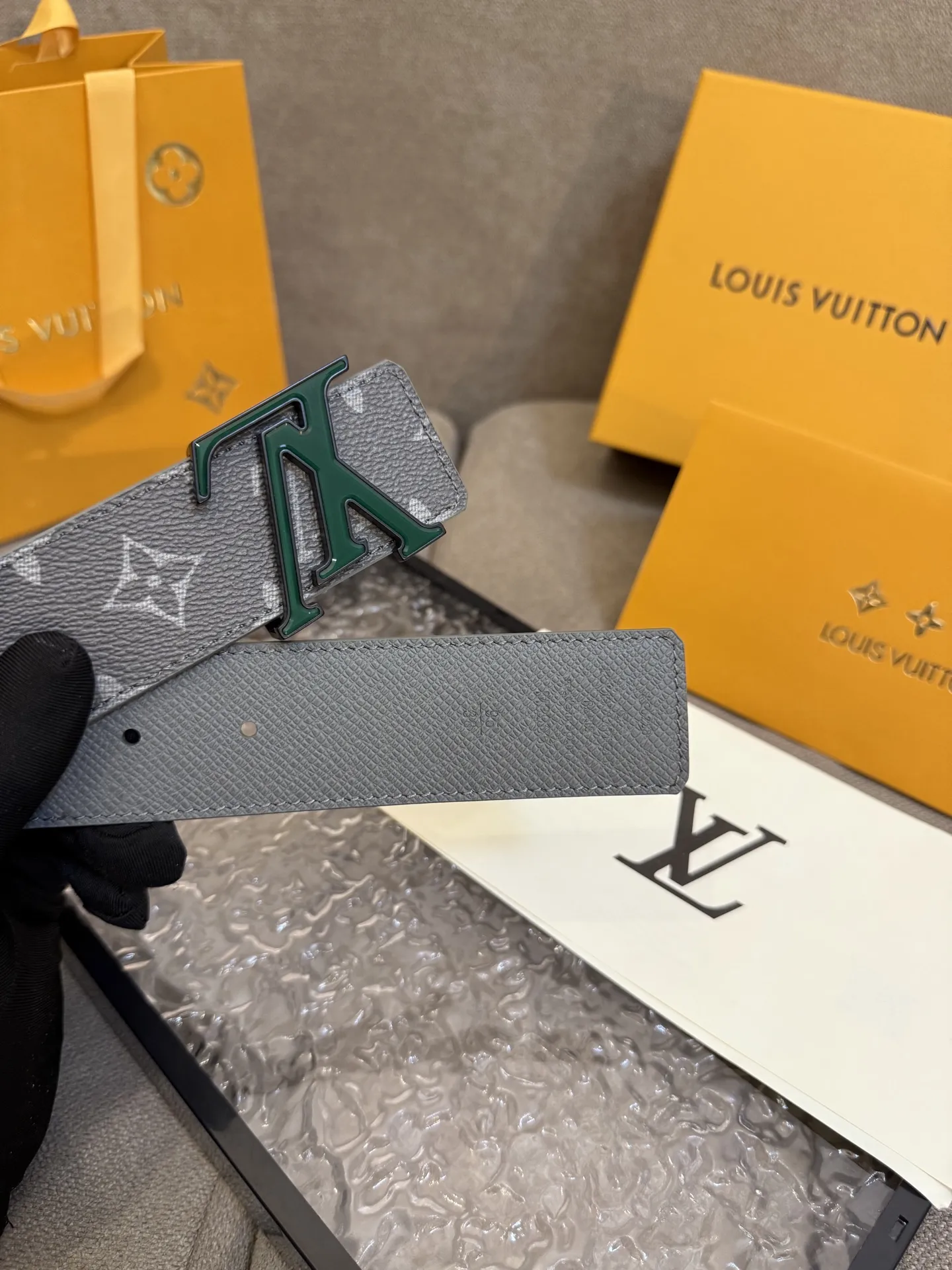 Louis Vuitton 新作グレーベルト帆布レザー - 画像 (5)