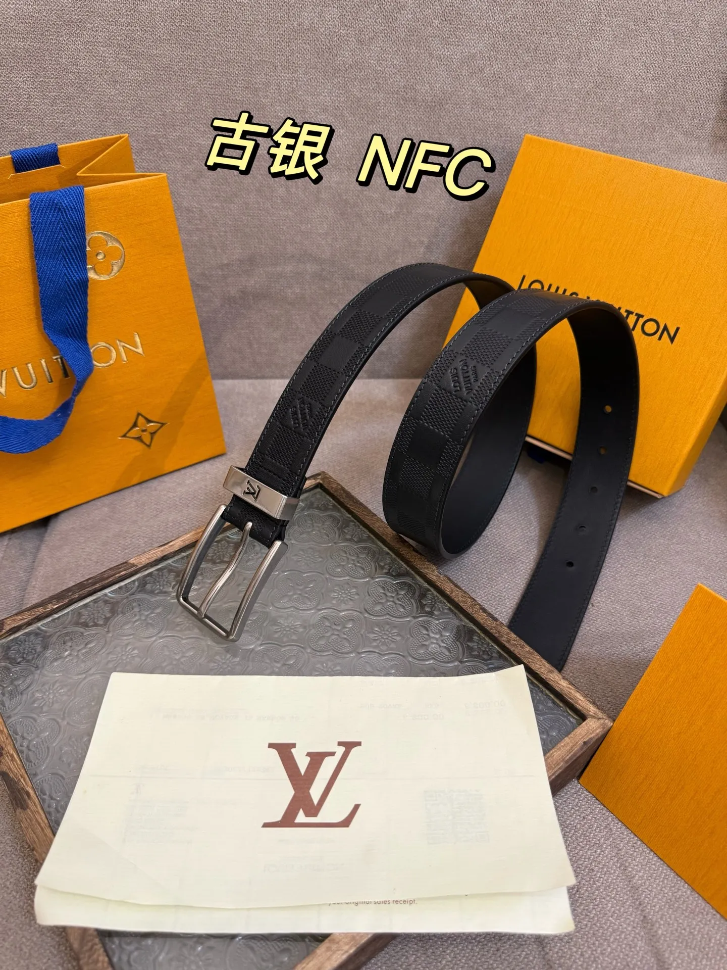 LOUIS VUITTON 新作黒ウボーイベルト - 画像 (4)