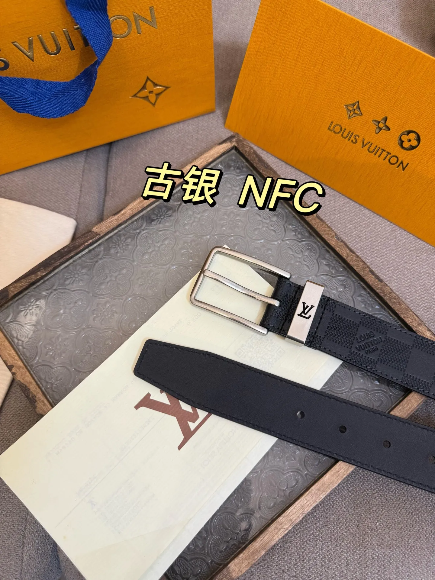 LOUIS VUITTON 新作黒ウボーイベルト - 画像 (5)