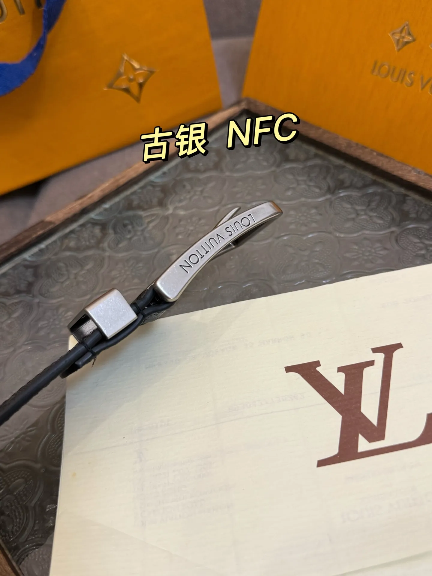 LOUIS VUITTON 新作黒ウボーイベルト - 画像 (6)