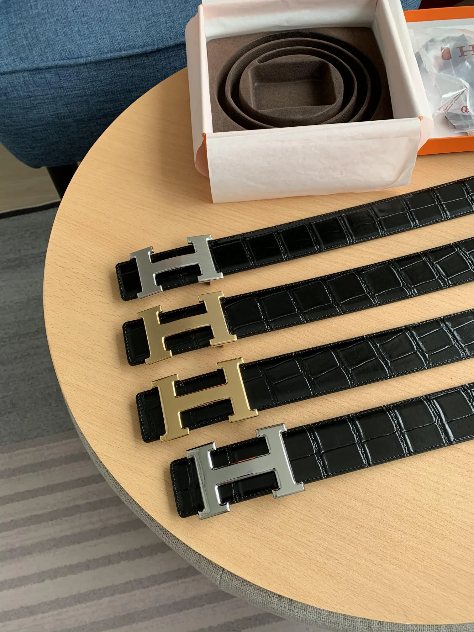エルメス新作黒クロコダイルベルト - 画像 (7)