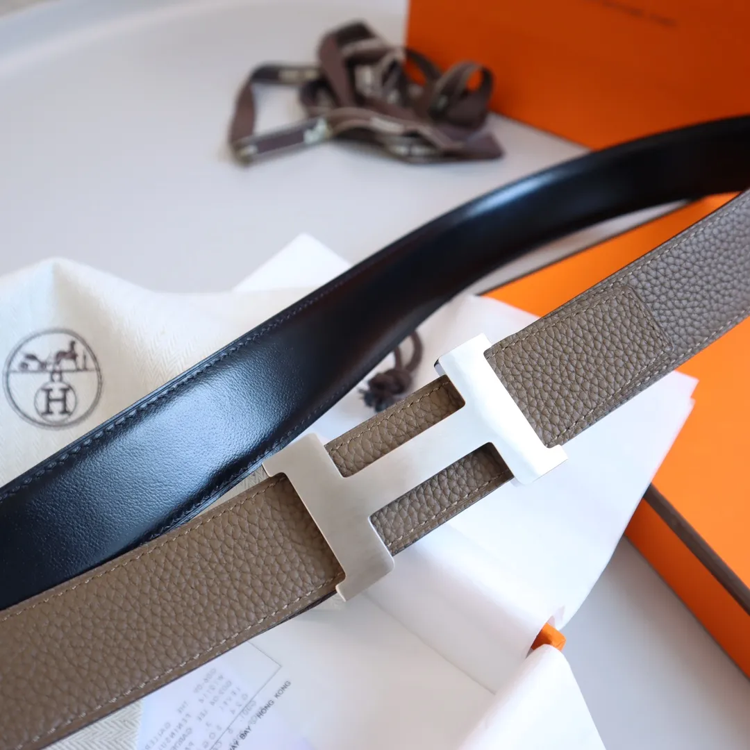 Hermès 新作黒レザーベルト - 画像 (4)