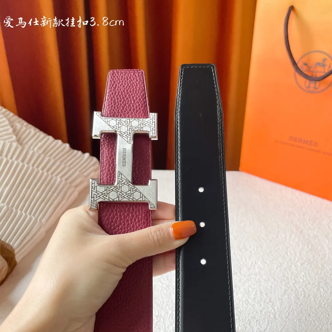 エルメス新作ピンクベルトHバックル - 画像 (5)
