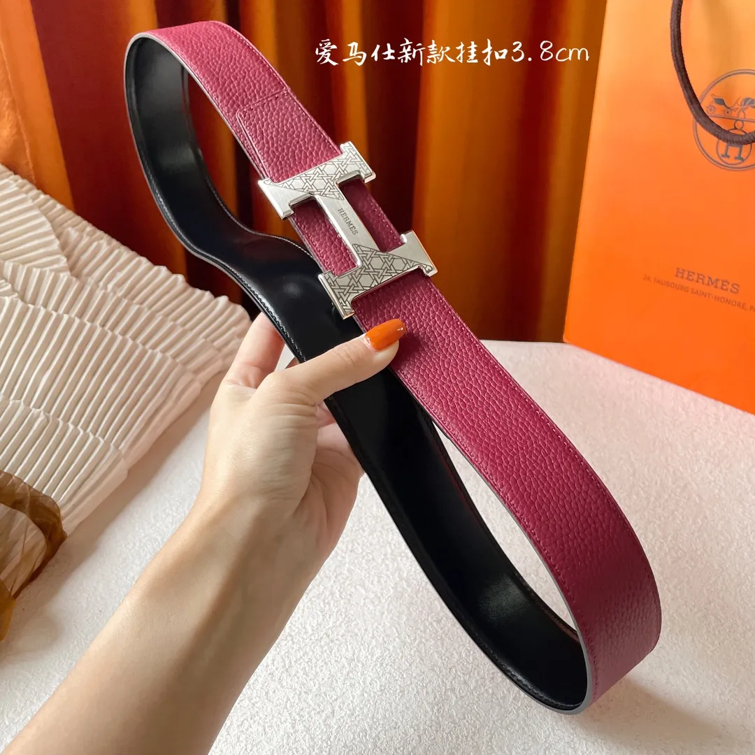 エルメス新作ピンクベルトHバックル - 画像 (7)