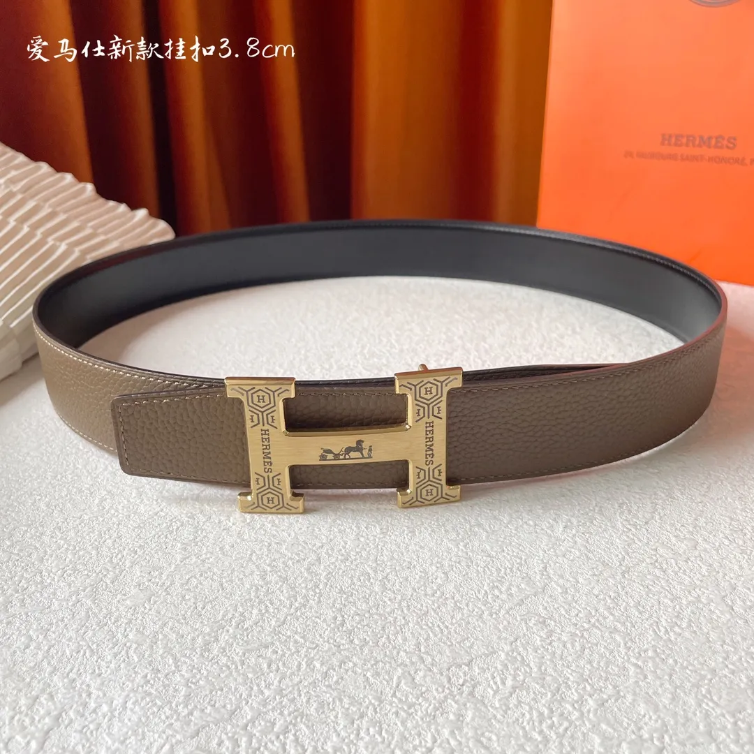 エルメス新作レザーベルトH金具 - 画像 (6)