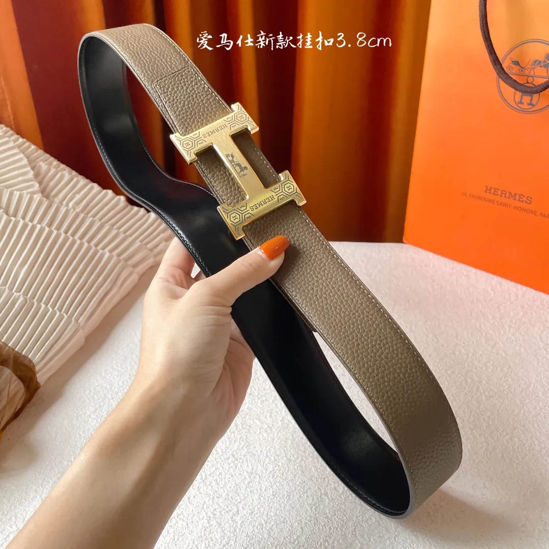 エルメス新作レザーベルトH金具 - 画像 (7)