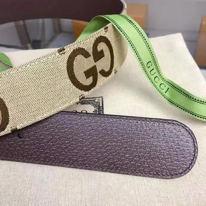 Gucci新作大G布ベルトゴールドバ buckleベージュ - 画像 (7)