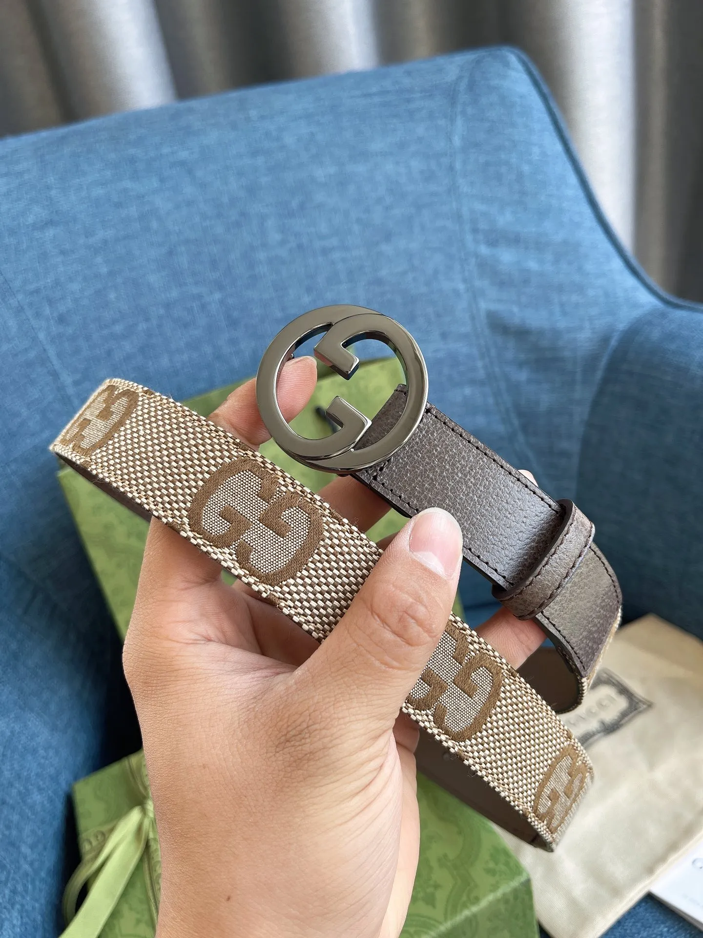 Gucci ベルト ブラウン 3.0cm - 画像 (3)