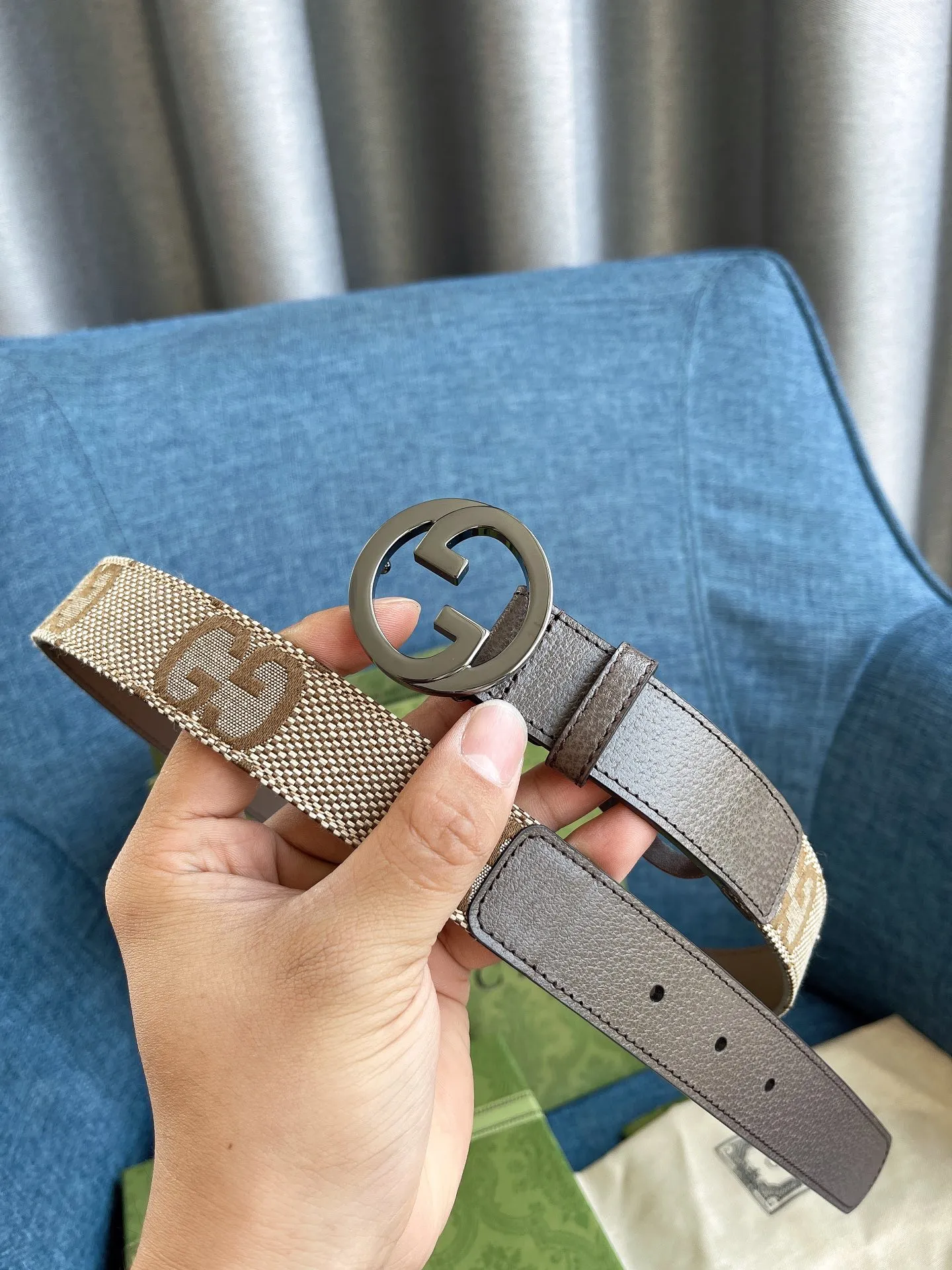 Gucci ベルト ブラウン 3.0cm - 画像 (5)