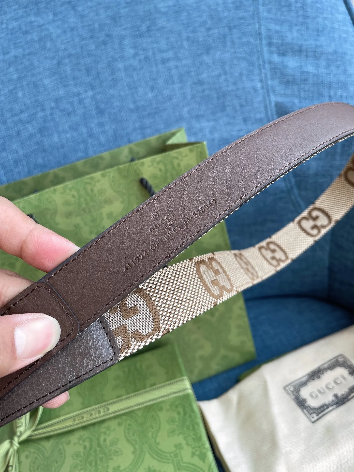 Gucci ベルト ブラウン 3.0cm - 画像 (7)