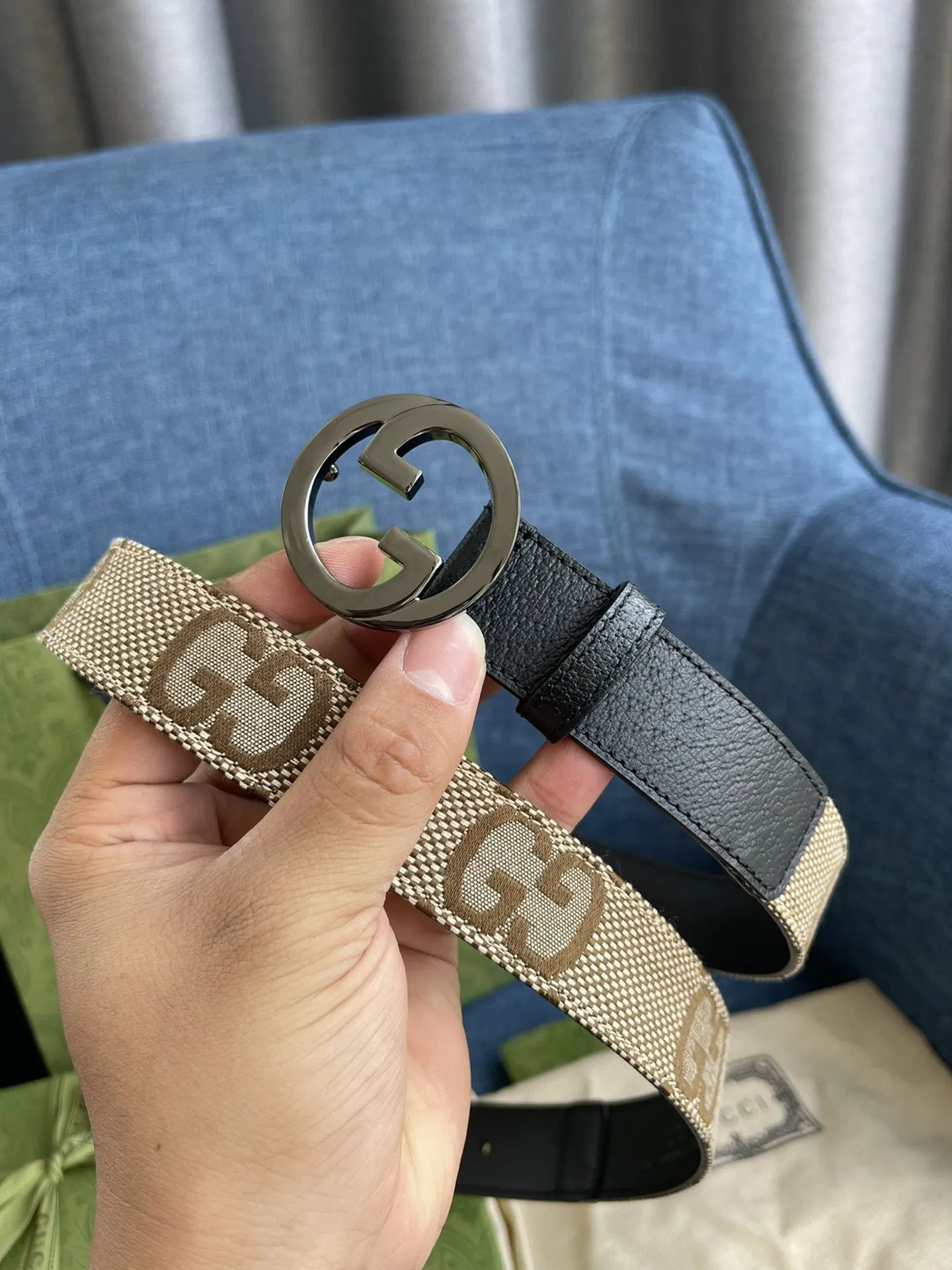 Gucci ベルト ブラック カジュアルス - 画像 (3)