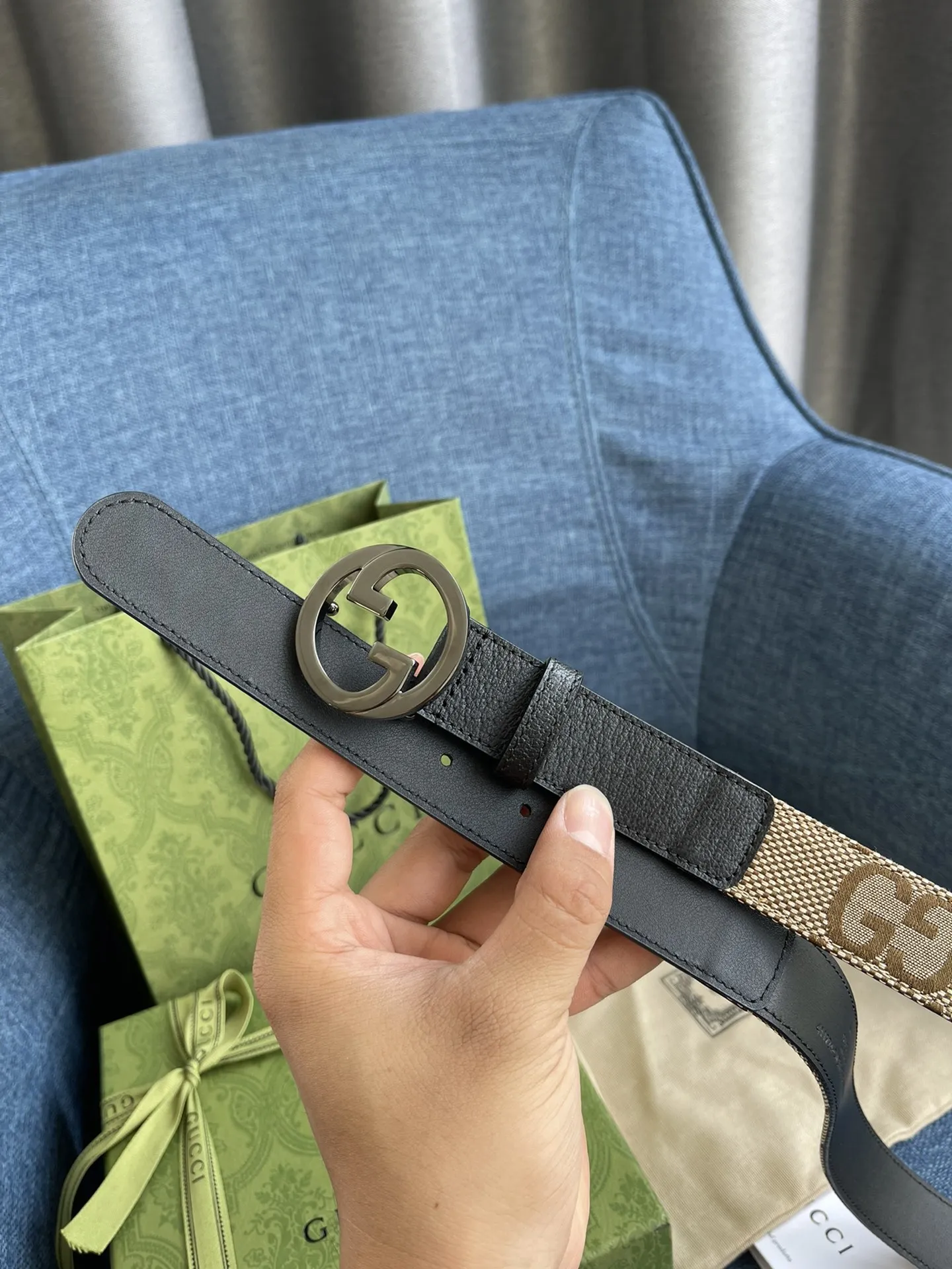 Gucci ベルト ブラック カジュアルス - 画像 (4)