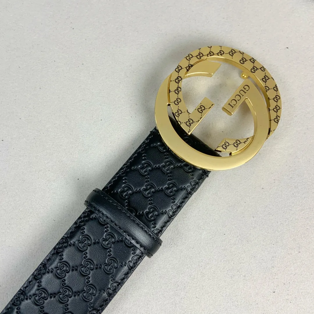 Gucci新作黒インターロックGバックルベルト - 画像 (3)