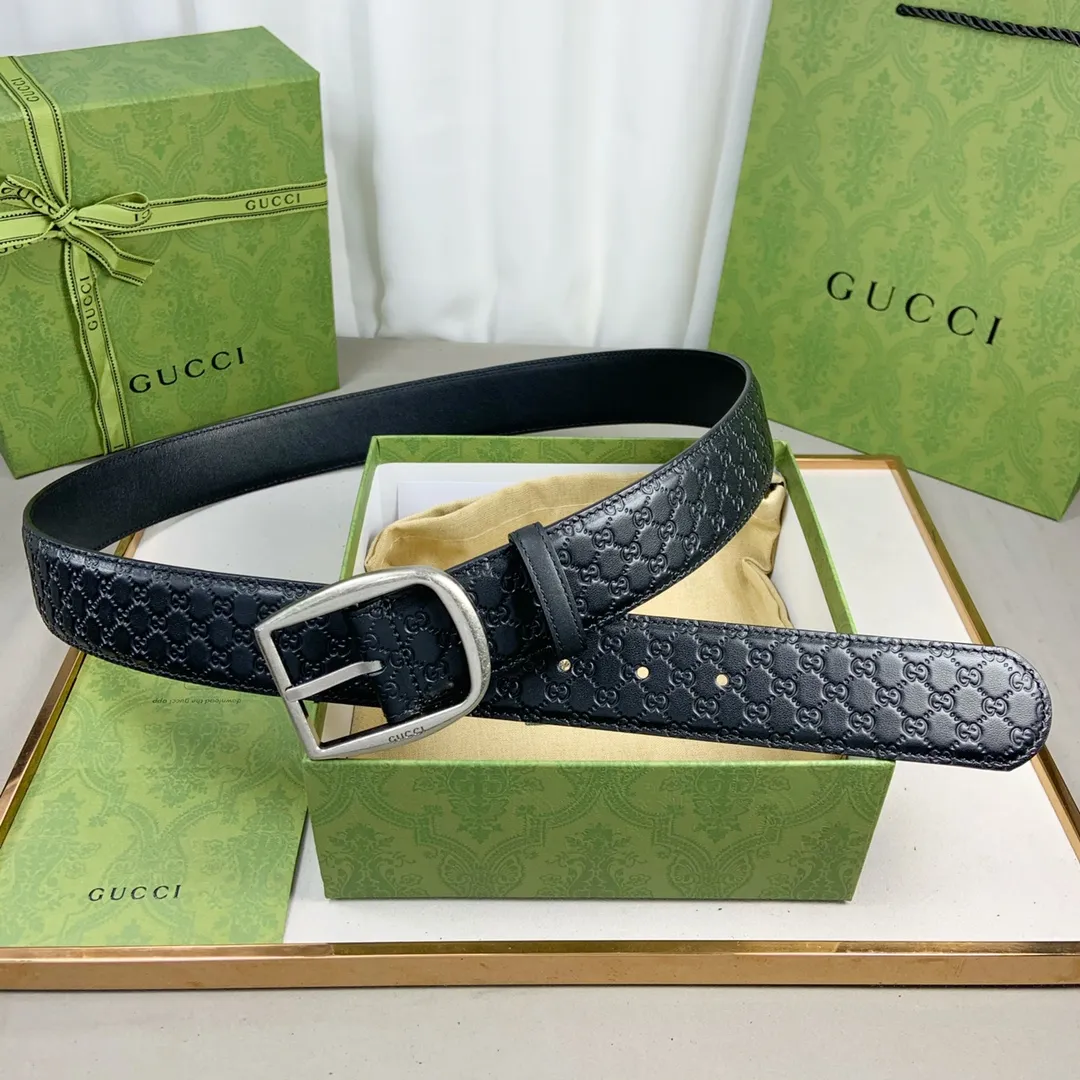 Gucci 新作 黒 連動Gバックル ベルト - 画像 (9)