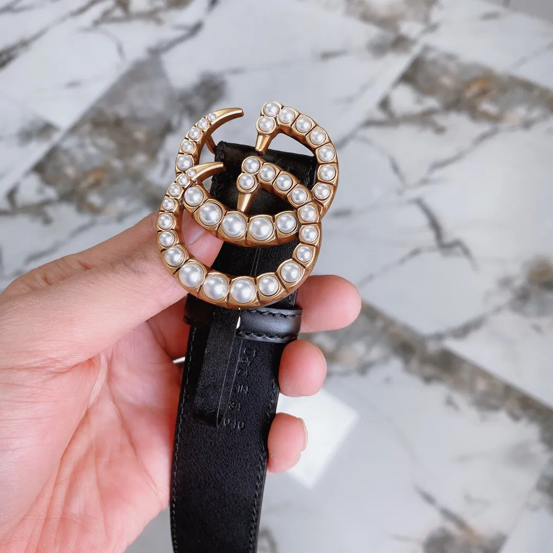 Gucci 140 ブラックベルト 3.0cm スタイル - 画像 (4)