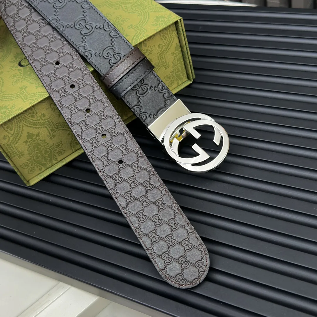 Gucci新作黒ダブルフェイスベルト - 画像 (5)