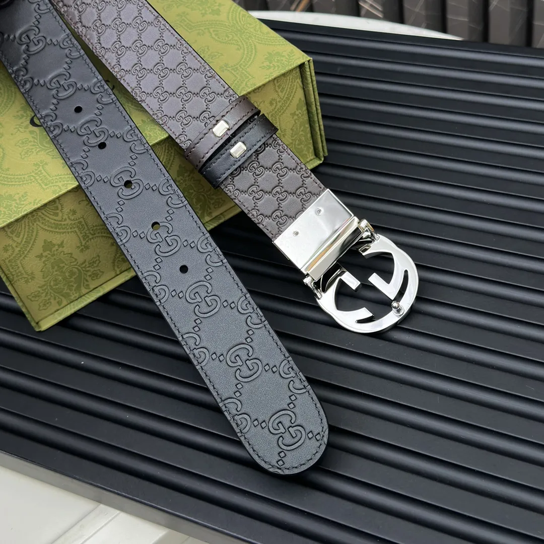 Gucci新作黒ダブルフェイスベルト - 画像 (6)