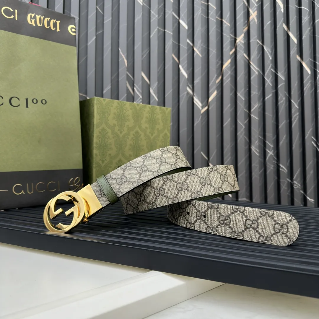 Gucci 新作ウミ PVCベルト - 画像 (3)