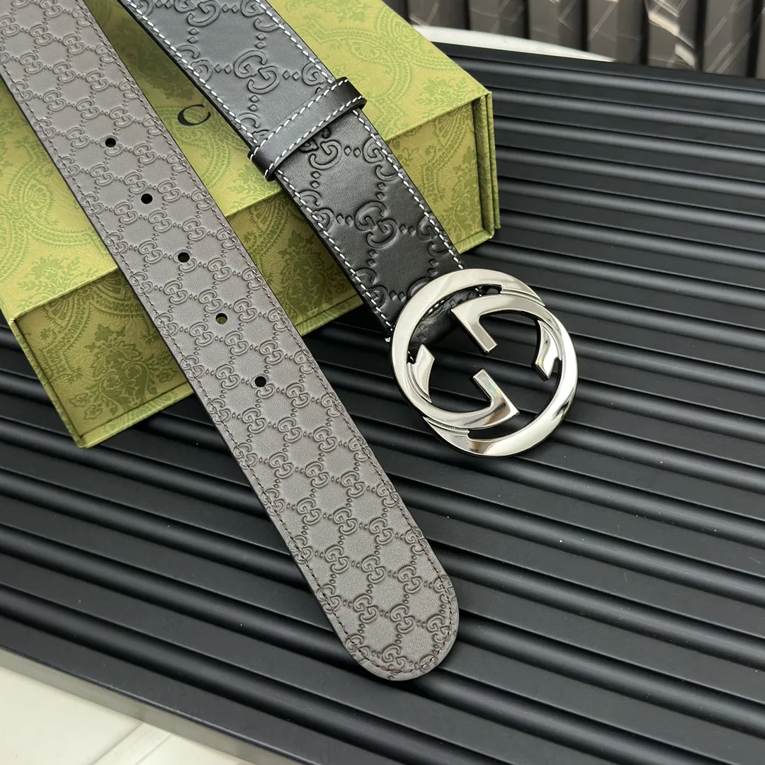 Gucci 新作黒レザーベルト - 画像 (5)