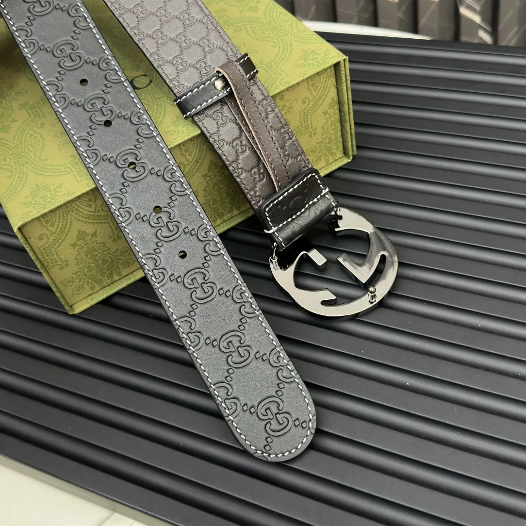 Gucci 新作黒レザーベルト - 画像 (6)