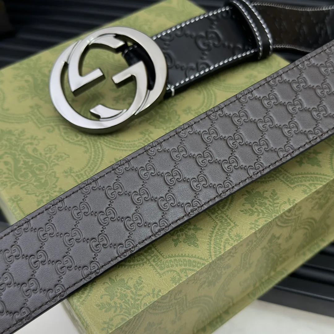 Gucci 新作黒レザーベルト - 画像 (8)