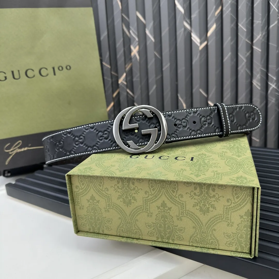 Gucci 新作黒レザーベルト - 画像 (9)