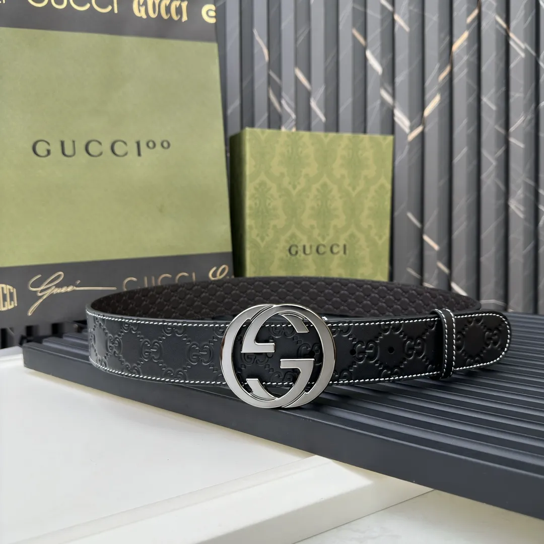 Gucci 新作黒レザーベルト - 画像 (10)